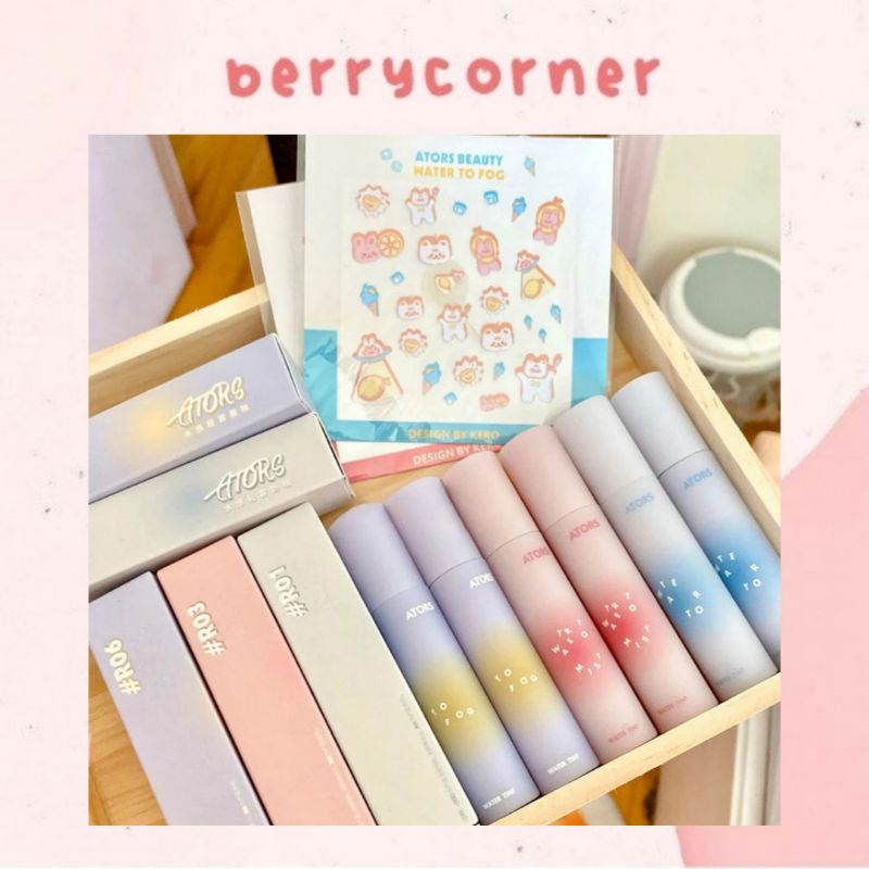 ATORS - Son kem lì Ators Water To Mist Lip Glaze