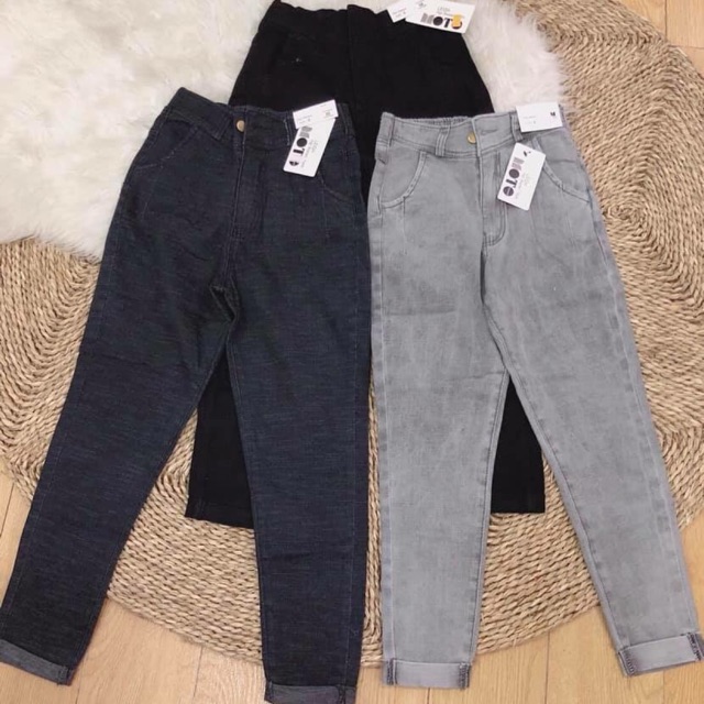 Quần baggy jean 3 màu siêu hot- giá siêu rẻ