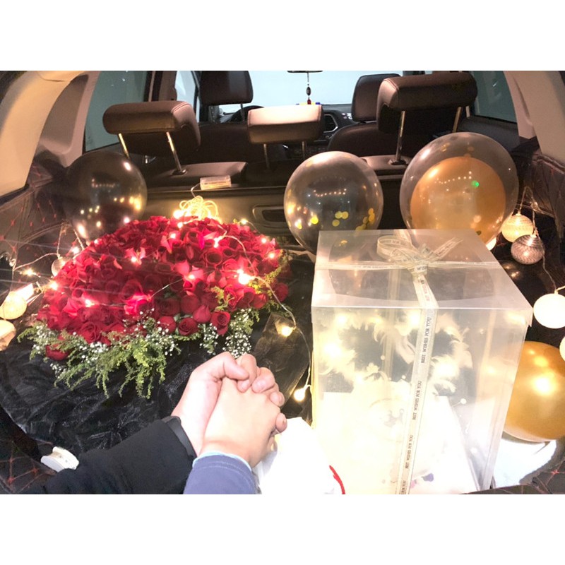 Dây Đèn Led Trái Anh Đào Bóng Bi Tròn Màu Vàng Nắng Đẹp Sang Trọng 3M 20 Bóng - Nguồn Dùng Pin Cắm Điện Đầu Cắm USB