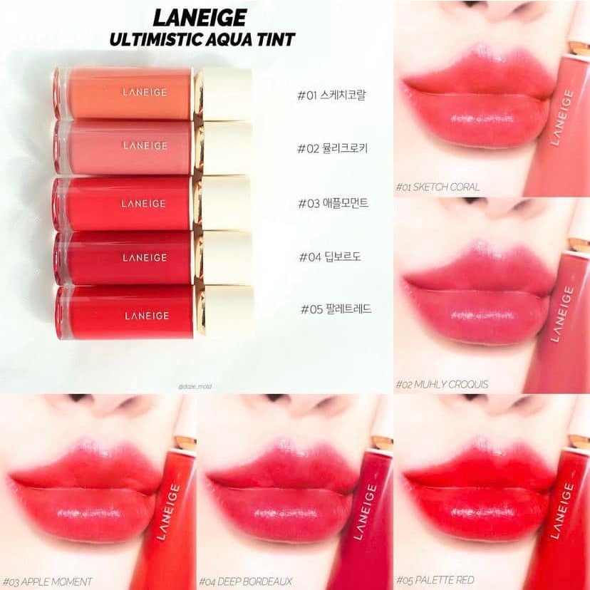 Set Son Kem Laneige Ultimate Whipping Tint &amp; Laneige Ultimate Aqua Tint