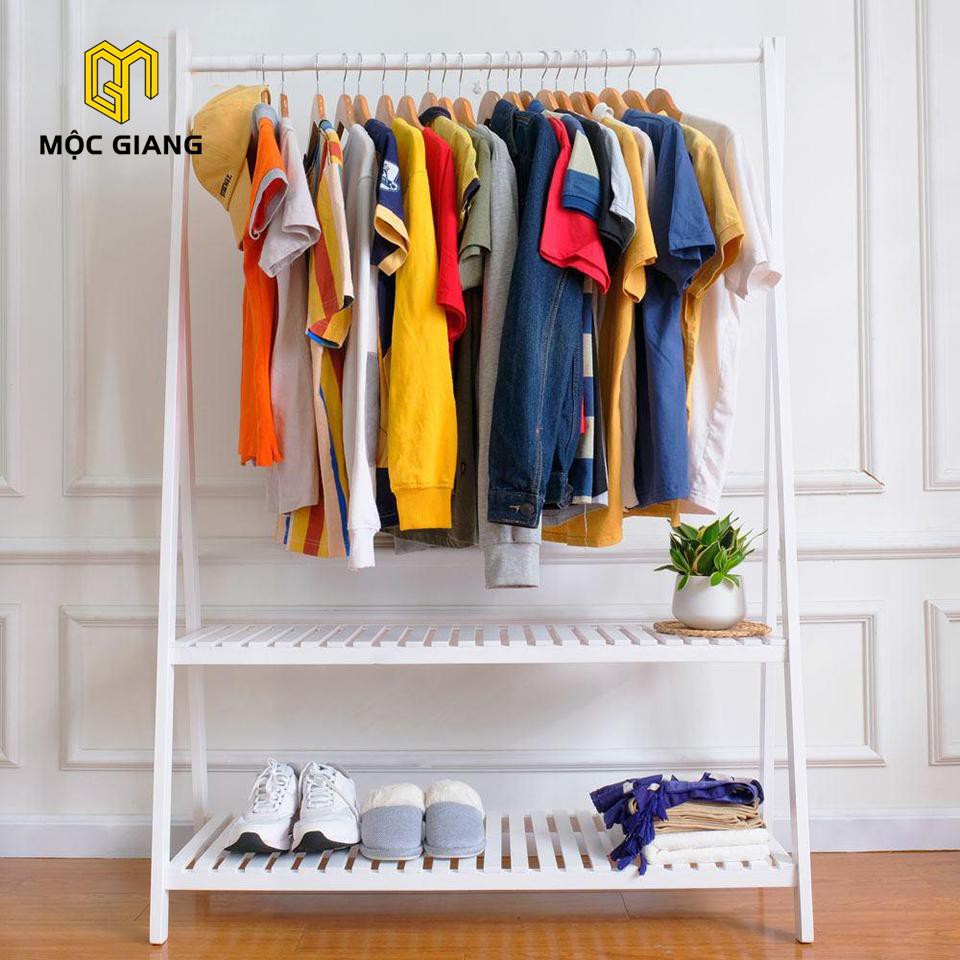 Giá Treo Quần Áo Hình Chữ A 2 Tầng - Size XL, size Siêu Lớn Khổng Lồ - Kệ Treo Quần Áo Kiểu Hàn Quốc | BigBuy360 - bigbuy360.vn