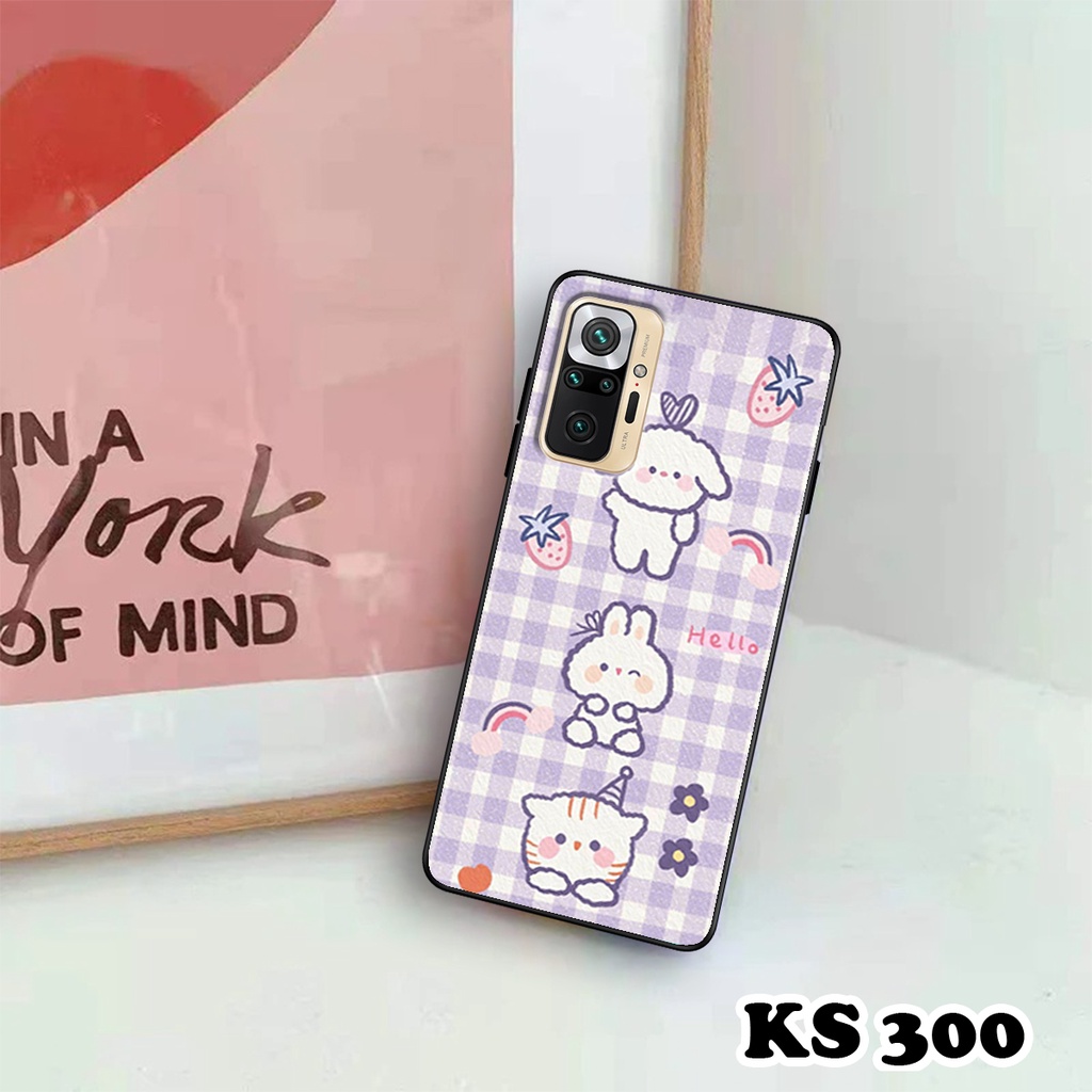 Ốp lưng Xiaomi Redmi Note 10 - Redmi Note 10S - Redmi Note 10 5G - Redmi Note 10 Pro - Ốp in hình gấu &amp; thỏ