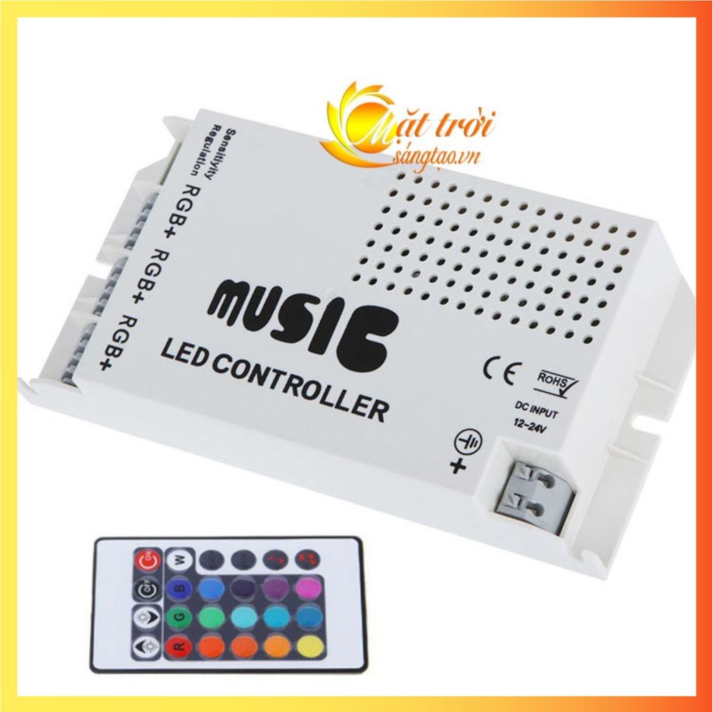 Mạch điều khiển LED RGB đổi màu cảm biến âm thanh