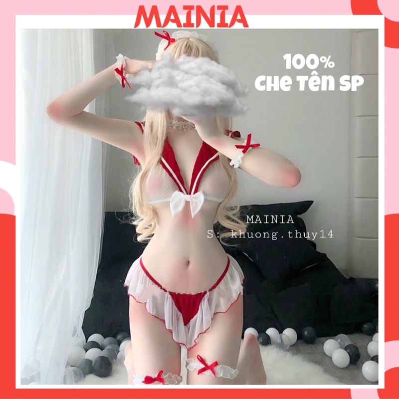 [Hàng Đẹp] Set Đồ Ngủ Cosplay Thuỷ Thủ Mặt Trăng Sexy Gợi Cảm Mainia Shop