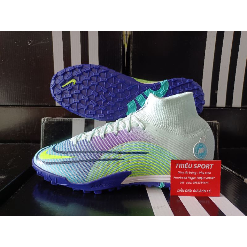 Giày Đá Bóng Mercurial Superfly 8 Elite TF ( Tặng Hộp + Tất)