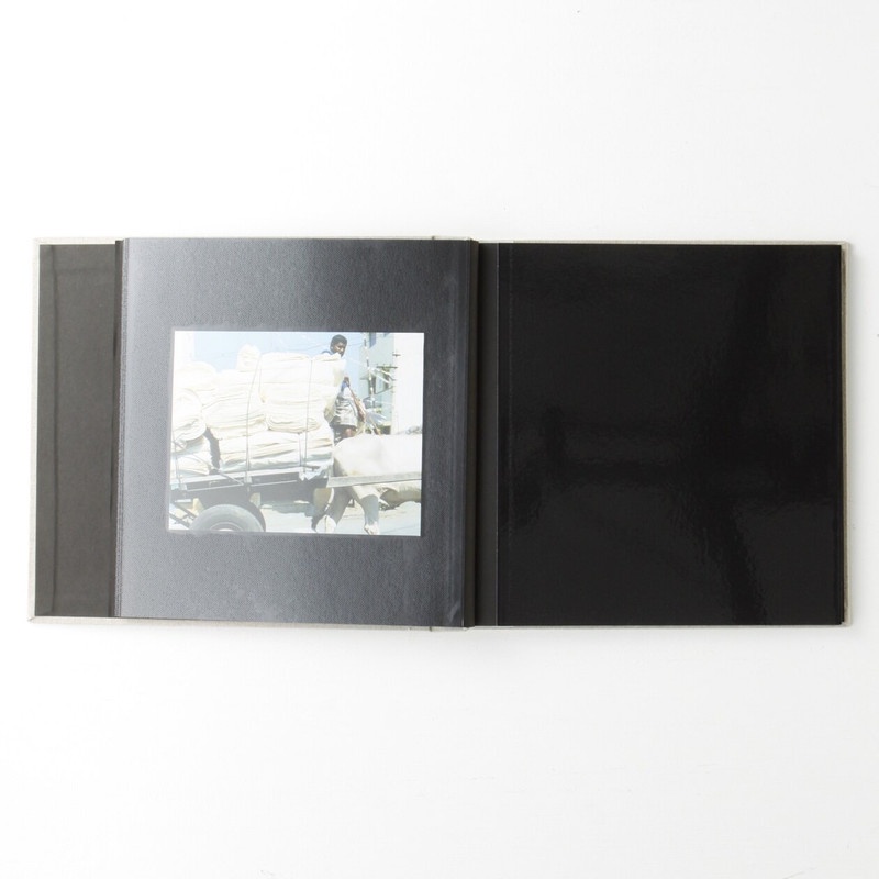 Muji Album Bìa Cotton Vuông - Ecru