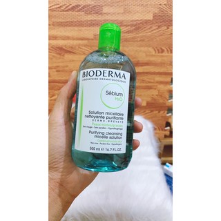Nước Tẩy Trang 💥Freeship💥 Tẩy Sạch Sâu Bụi Bẩn, Cặn Mỹ Phẩm Trên Da Bioderma Crealine H2O Nội Địa Pháp 500ml SP32