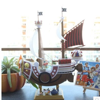 Mô hình thuyền tàu Thousand Sunny 25cm băng hải tặc mũ rơm luffy one piece