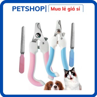 Bộ Kìm bấm + giũa móng chó mèo Hanpet (2 SIZE) - dũa móng chó mèo Bấm móng chó mèo / Cắt móng chân ki