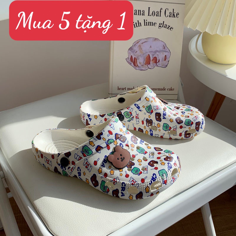 Dép sục hoa nhí dễ thương giá rẻ LEM NHẸ- 210