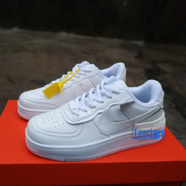 [Fullbox] Giầy sneaker air force shadow full trắng mở | BigBuy360 - bigbuy360.vn