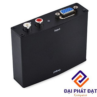 VGA to HDMI Box Adapter (hộp sắt)