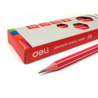 HỘP 12 BÚT CHÌ 2B DELI