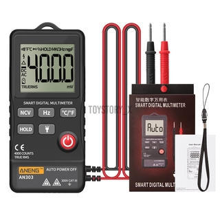 Đồng hồ đo điện áp kỹ thuật số thông minh aneng an303 4000 dc & ac hz