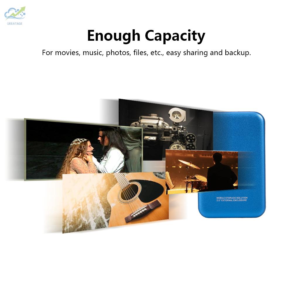 Ổ Cứng Di Động Hdd G F2 2.5inch Sata Sang Usb 3.0 Kèm Phụ Kiện 1tb | BigBuy360 - bigbuy360.vn