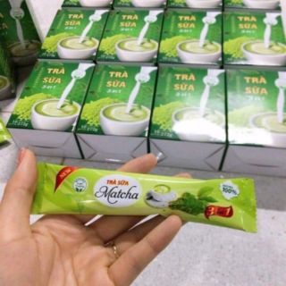 Trà sữa matcha trà xanh 3in1