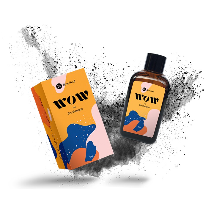 [Mã FMCG5 giảm 5% đơn 250K] Dầu gội khô BareSoul WOW Dry Shampoo 50g | BigBuy360 - bigbuy360.vn