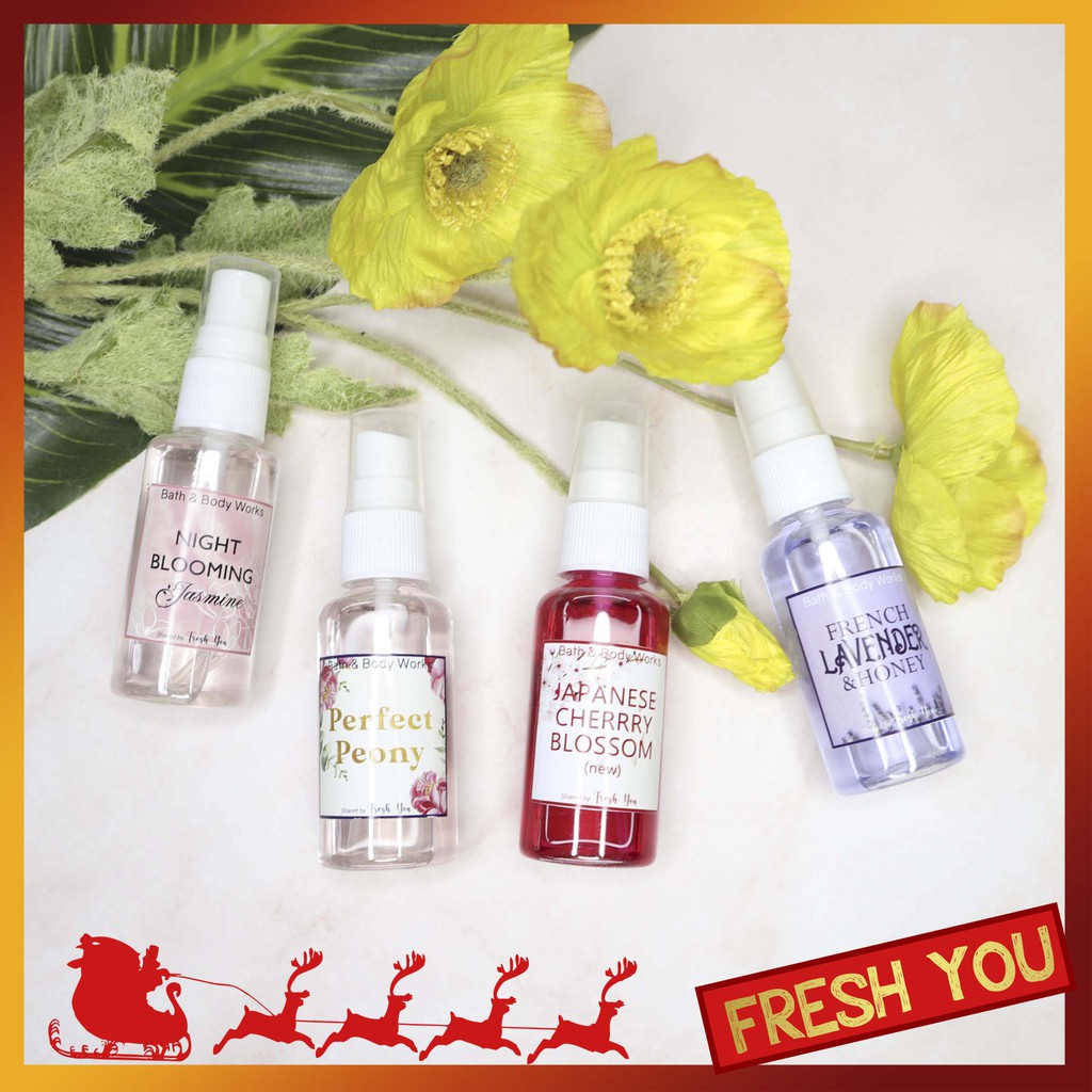 [Bath&Body Works - Mùi hoa 1] Xịt Thơm toàn thân 30ml | BigBuy360 - bigbuy360.vn