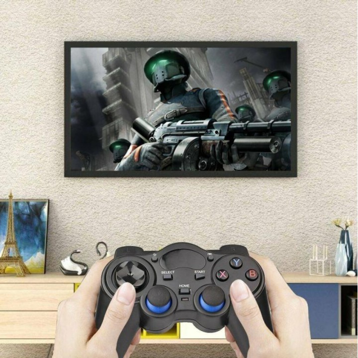 Tay cầm game PS3 không dây 2.4G chơi trên PC, Laptop, Điện Thoại Android, Android Smart TV, TV Box, Máy PS3 - Full Skill