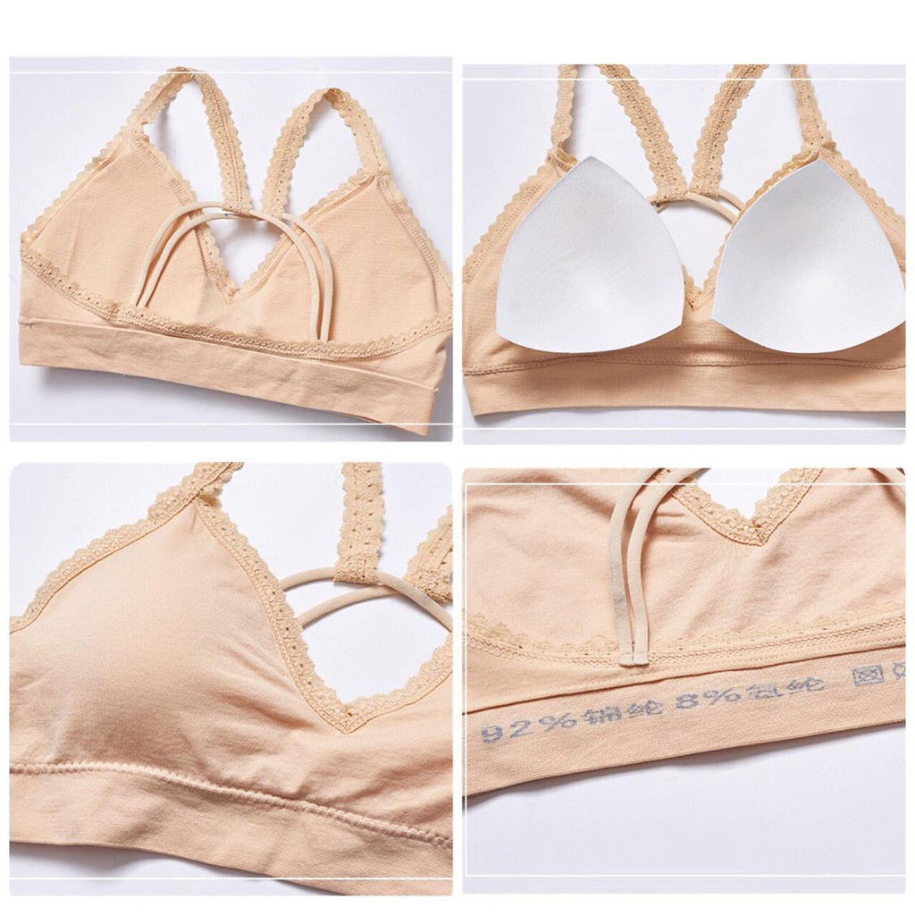 Áo lót bra thun cotton