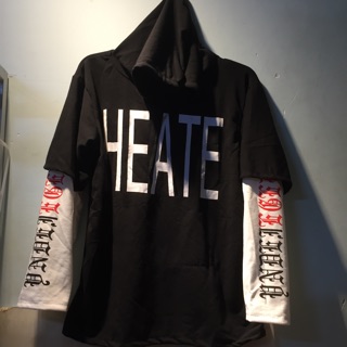 [Ảnh thật] Hoodie phối tay (40-55kg)
