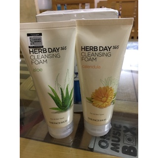 Sữa Rửa Mặt The Face Shop Herb Day 365 Cleanser  Foam 170g