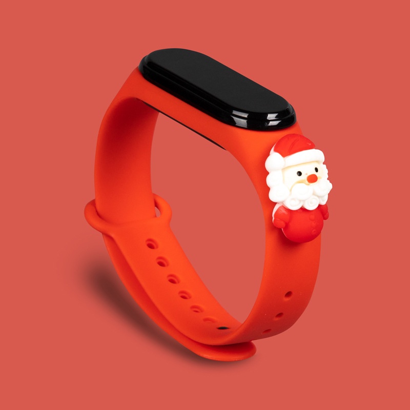 Dây đeo họa tiết hoạt hình tiện lợi cho Xiaomi Mi Band 3/4