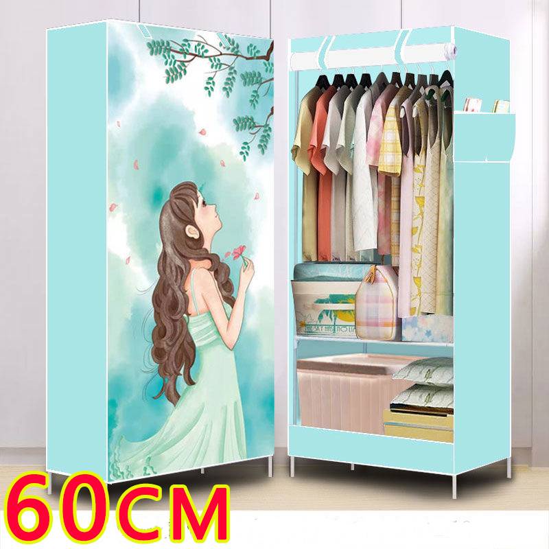Tủ quần áo tủ đựng quần áo vải khung thép 3D Tủ vải Metal 1,2,3 buồng đủ kích thước