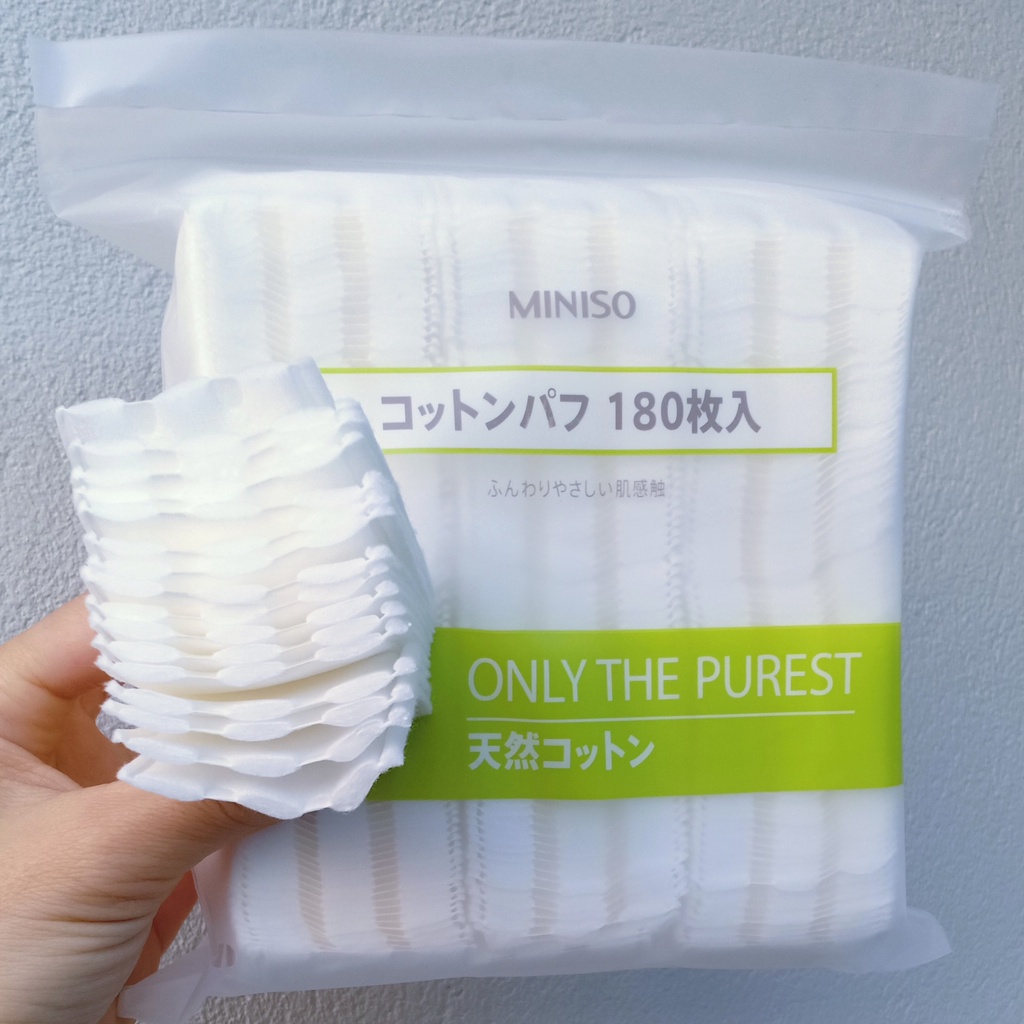 Bông tẩy trang 180 miếng cotton pad