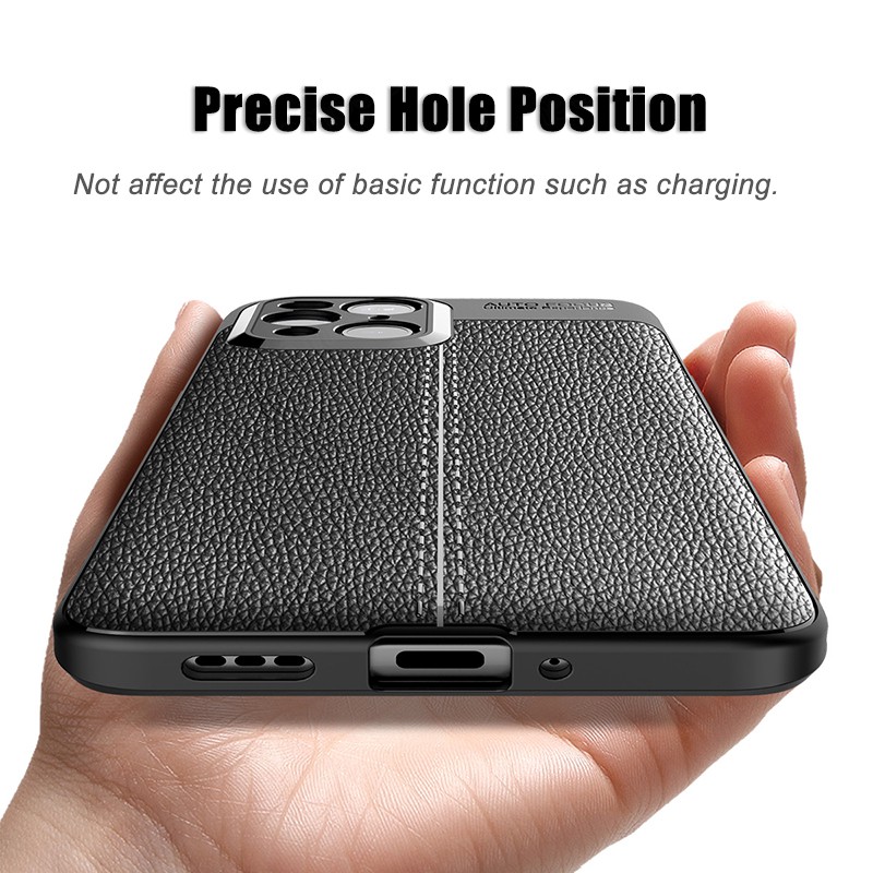 Ốp điện thoại TPU bề mặt da mềm cho OPPO Find X3 Pro FindX3Pro