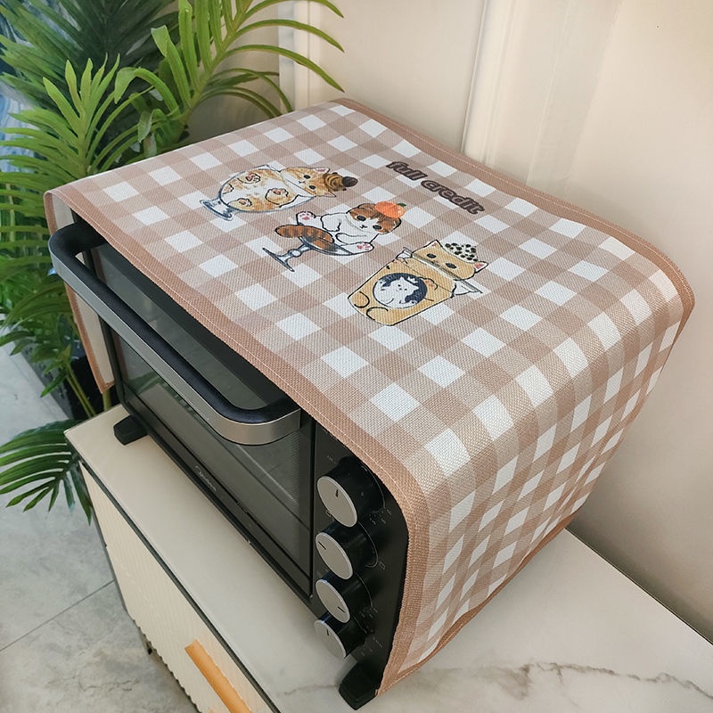 Vỏ Bọc Lò Vi Sóng Bằng Vải Cotton Lanh Chống Thấm Nước / Bụi Bẩn
