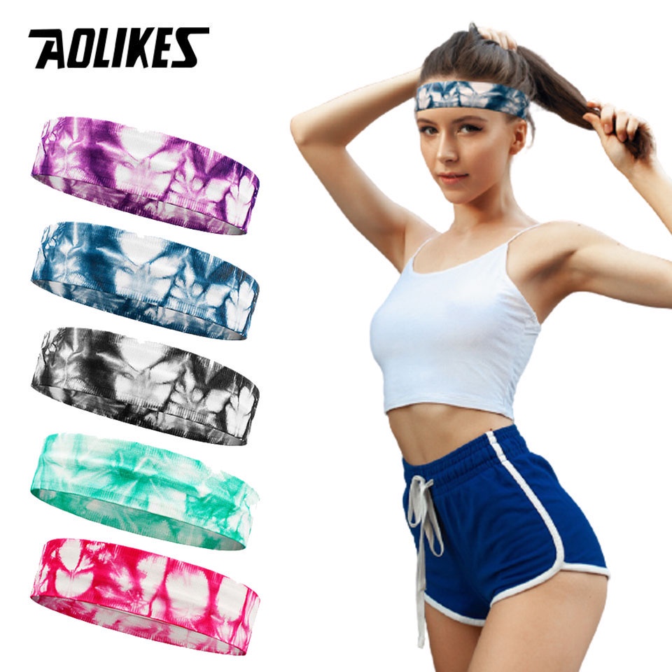 Aolikes 1 Băng Đô Thể Thao Thấm Hút Mồ Hôi Bằng Silicon Chống Trượt