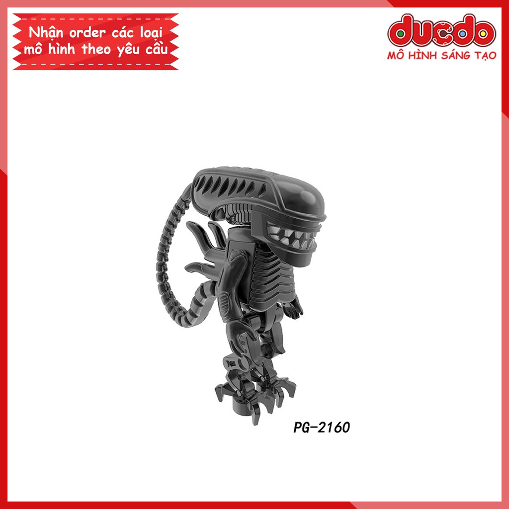 Minifigures quái vật vô hình Predator và Aliens - Đồ Chơi Lắp Ghép Xếp Hình Mô hình Mini POGO PG 8254