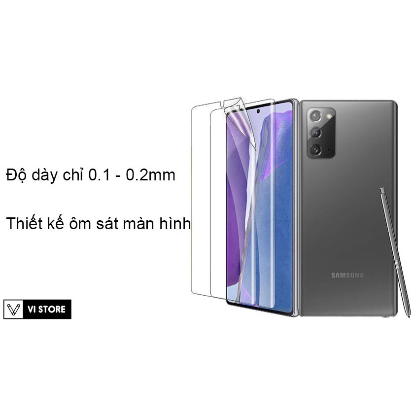 Miếng dán PPF full màn hình cao cấp cho Samsung Galaxy Note 20