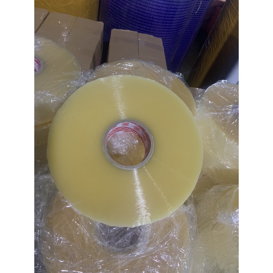 Băng keo trong, đục 1kg/cuộn lõi giấy siêu mỏng
