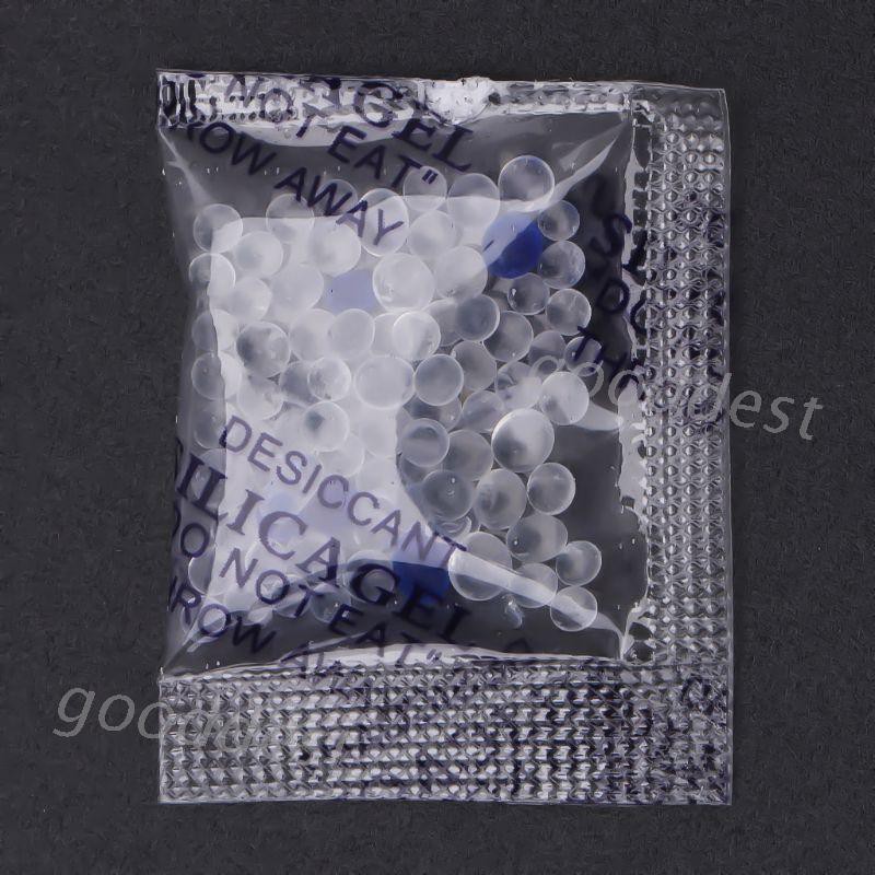 (Hàng Mới Về) Set 100 Túi Bột Hút Ẩm 1g Bằng Silicon Cao Cấp