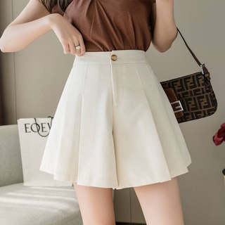 Quần short nữ xếp ly cạp cao QS02