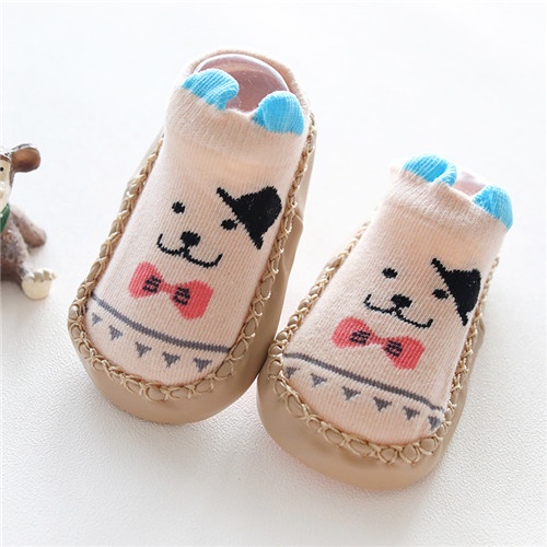 Mới Giày Vớ Đế Cao Su Mềm Chống Trượt Dành Cho Bé Sơ Sinh