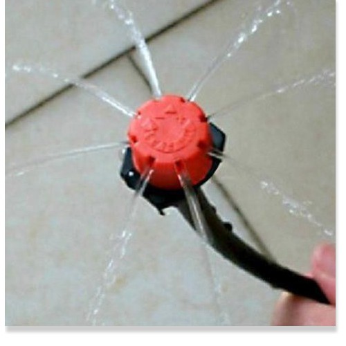 Bộ 10 bec tưới cây nhỏ giọt kèm nối T