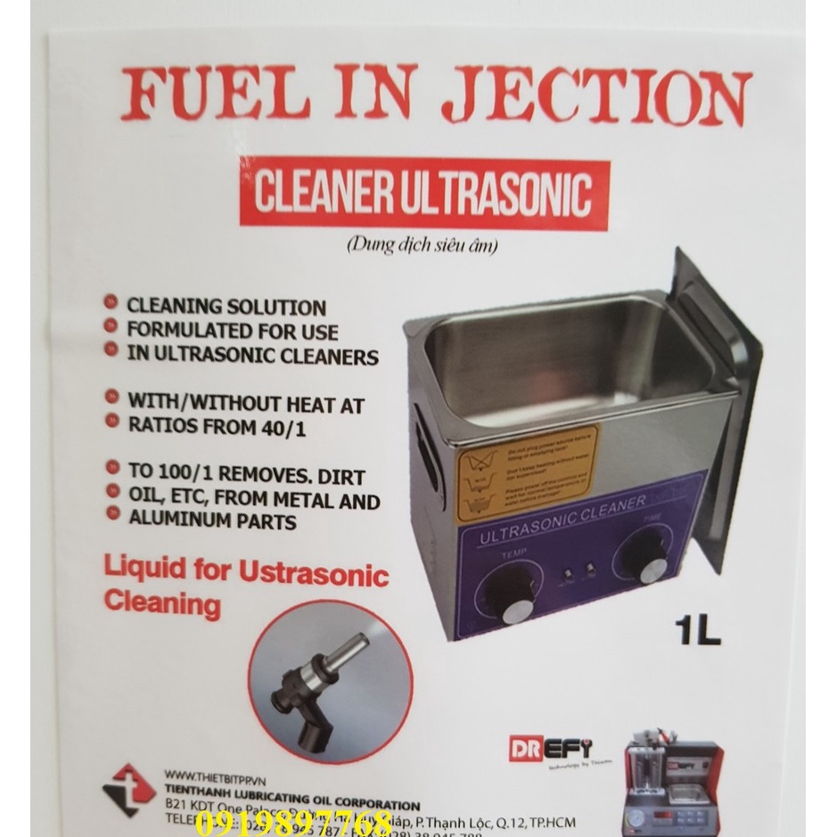 Dung Dịch Siêu Âm Kim Phun 5 LIT Súc Vệ Sinh Bét Phun