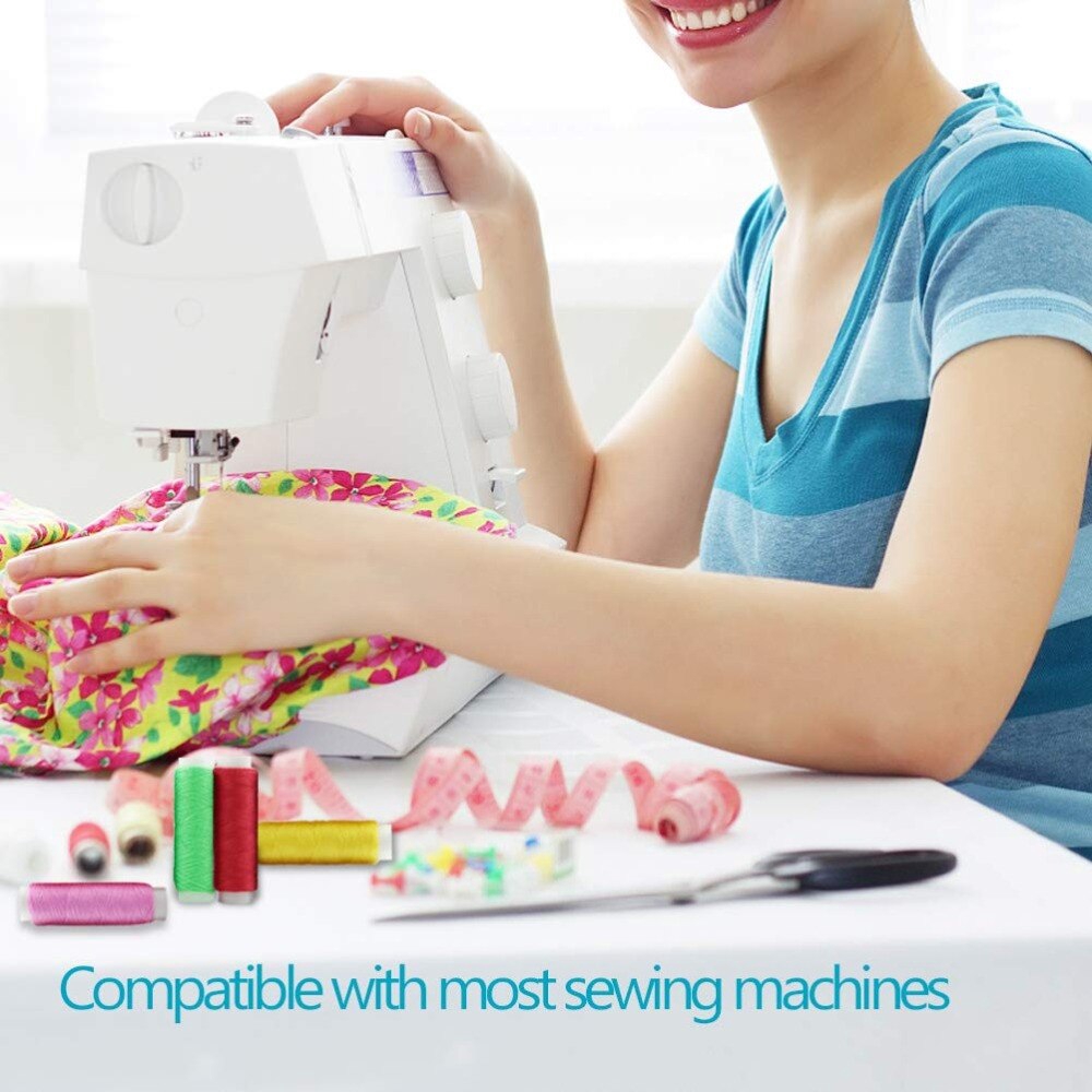 1Set 39 Color Sewing Thread Set 200 Yards Durable Polyester Embroidery Thread Sewing Machine Manual Sewing Thread Suitable for Manual Sewing Clothing