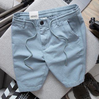 Quần đùi nam, Quần Đũi Nam linen MENGO Xanh Lam [Mua 2 giảm 10%] - Q12