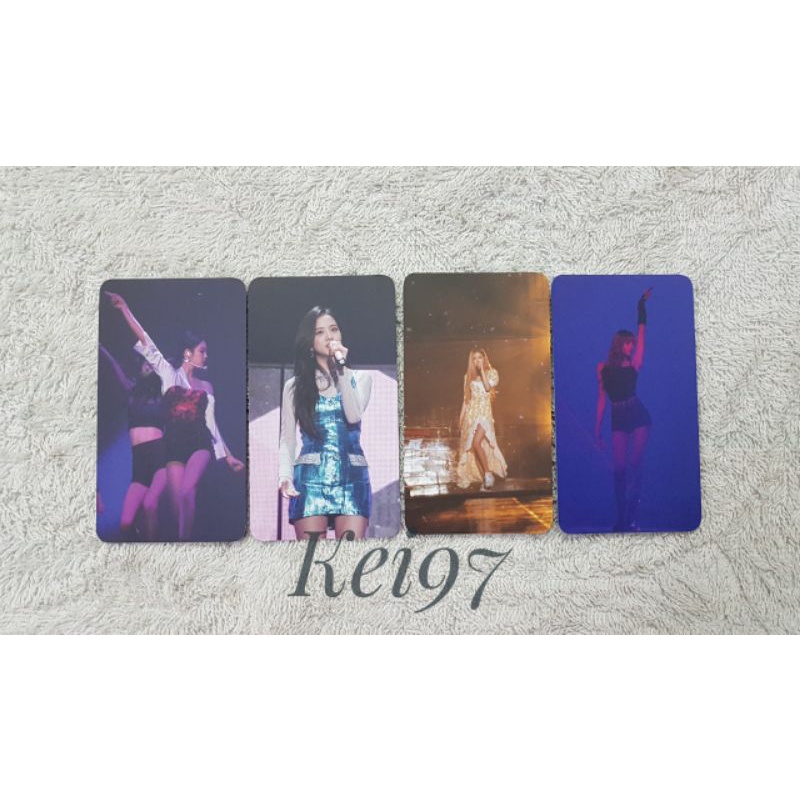 [ OFFICIAL YG - CÓ SẴN] BỘ ẢNH PHOTOCARD PRE CỦA KTOWN TRONG BLACKPINK DVD 2018 Tour In Seoul