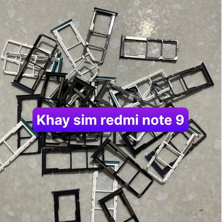 khay sim xiaomi redmi note 9