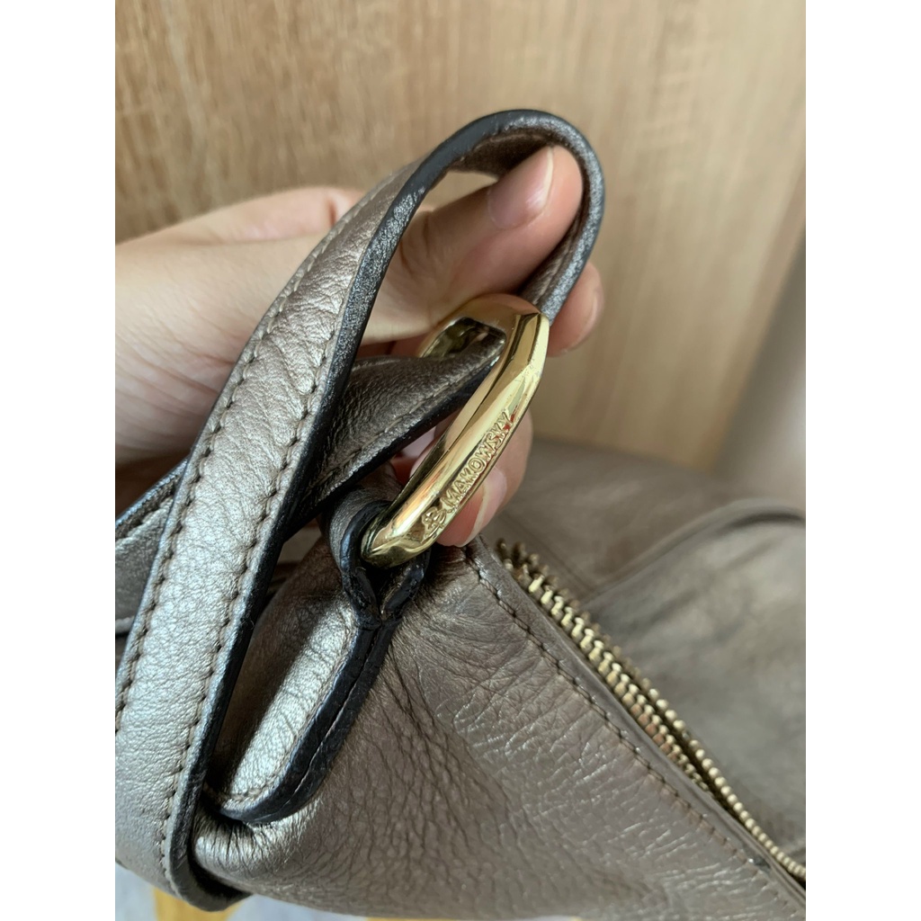 Túi đeo chéo & đeo vai ánh kim hiệu MAKOWSKY