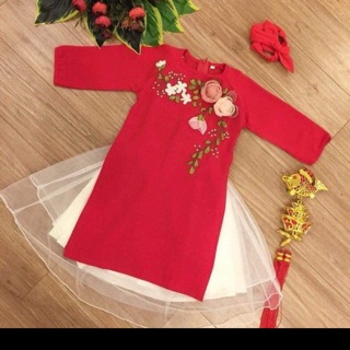 Áo dài cách tân cho bé gái