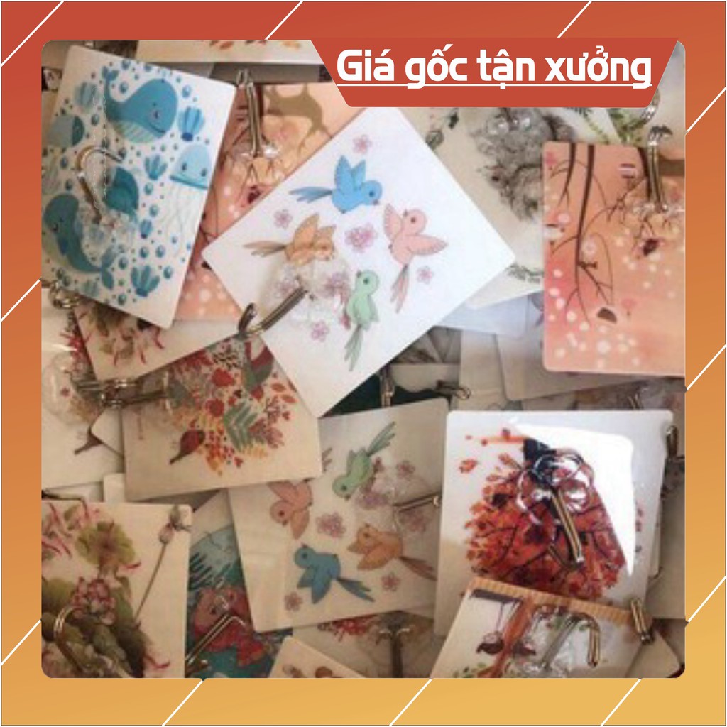 Sẵn hàng combo 100 móc cường lực 3d