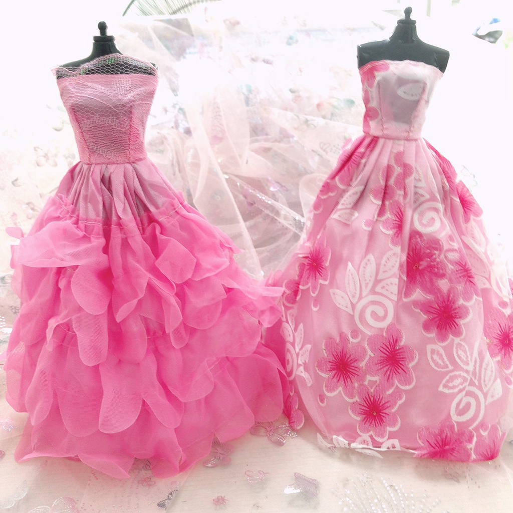 Váy Búp Bê Barbie 30cm Các Mẫu Dạ Hội