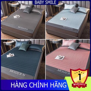 Chiếu điều hòa cao su non, Chiếu cao su non 5D Morden cao cấp tặng kèm 2 vỏ gối