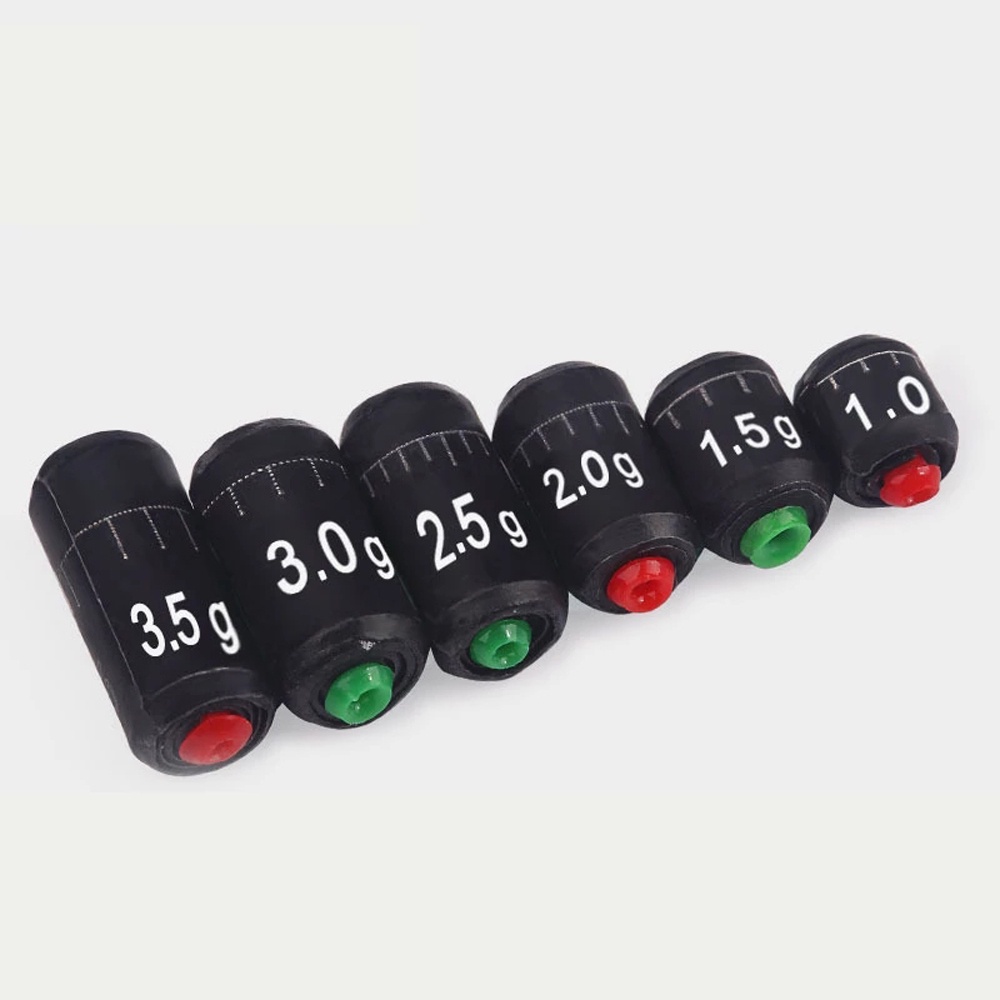 Set 15 chì câu cá trọng lượng 1.5g - 10g chất lượng cao